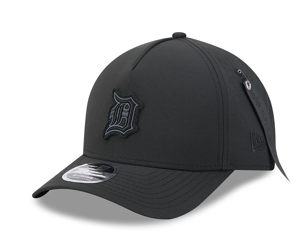 New Era Alpha Industries Detroit Tigers Black Prime Edition 9Forty M Crown A Frame Snapback Hat