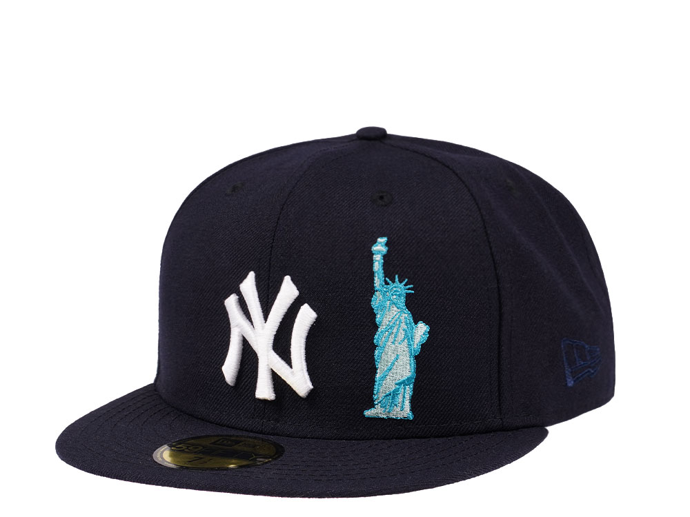 New Era New York Yankees NYC Icons Navy and Pink Edition 59Fifty