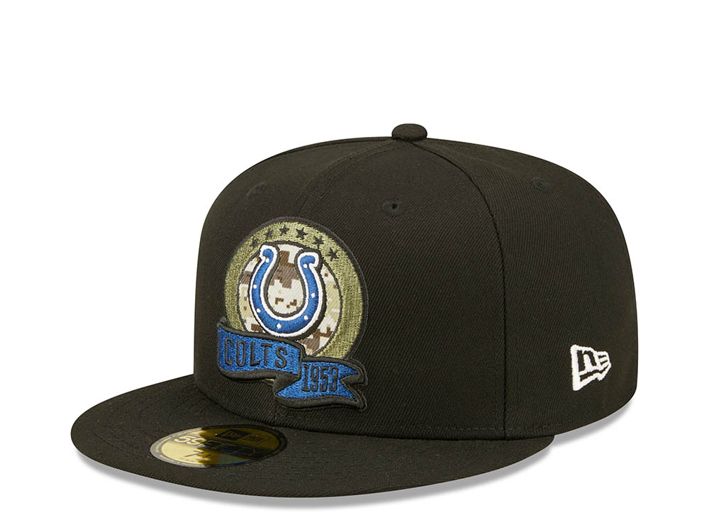 New Era Indianapolis Colts Salute to Service 2022 Fitted 59Fifty Hat
