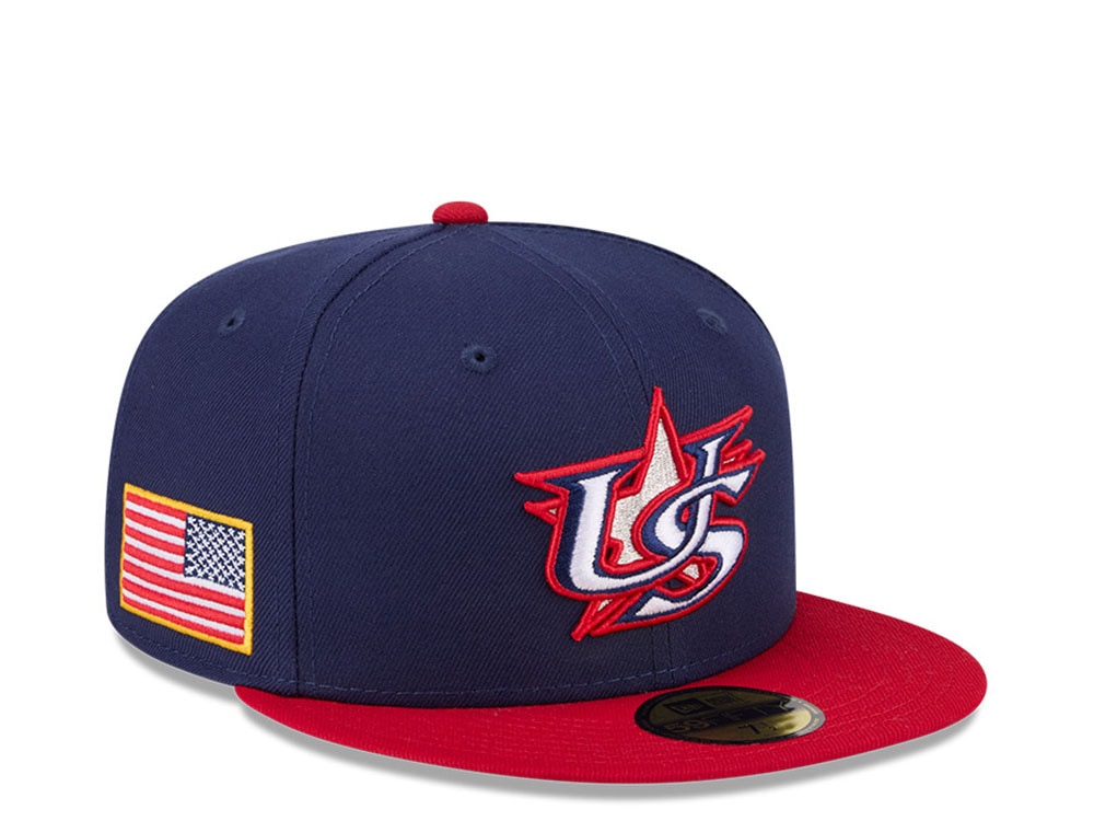 New Era World Baseball Classic USA 59Fifty Fitted Hat