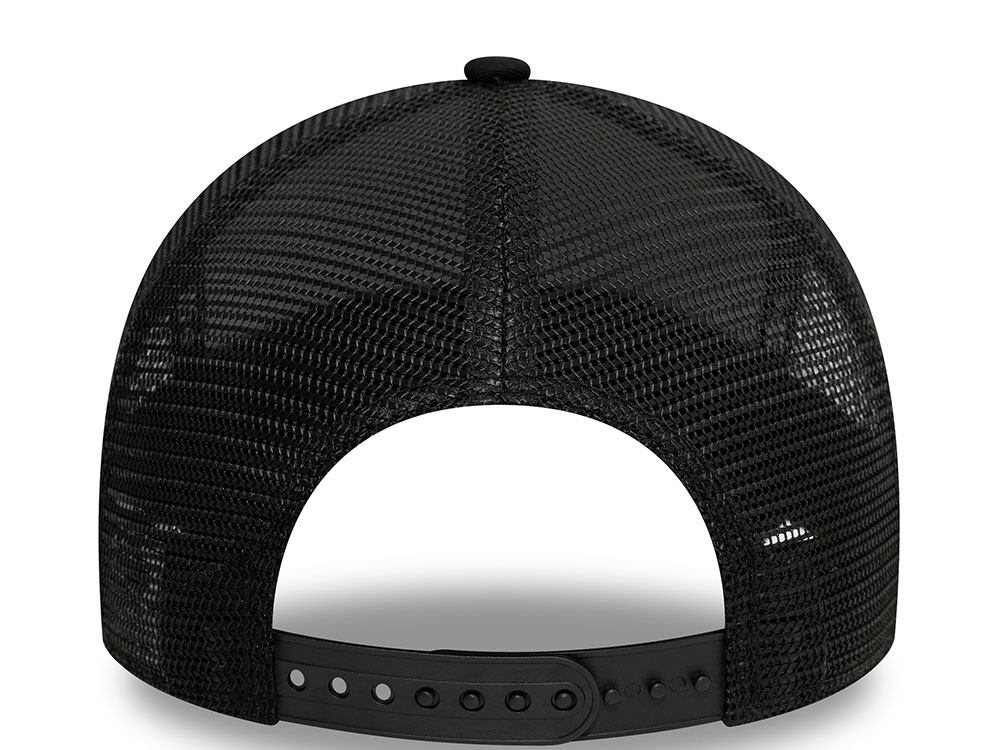 New Era Newcastle United Fc Core Black Prime Edition 9Forty A Frame Trucker Snapback Hat