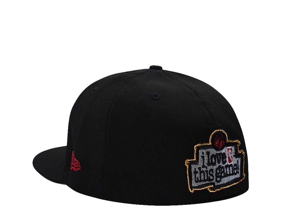 New Era Houston Rockets I Love This Game Metallic Black Prime Edition 59Fifty Fitted Hat