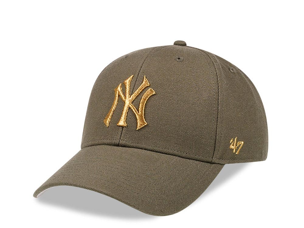 47Brand New York Yankees Sandalwood Metallic Classic Snapback Hat