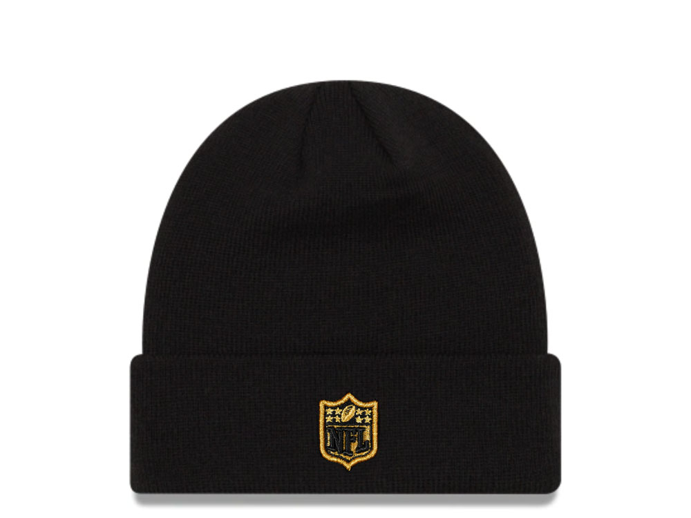 New Era New England Patriots All about Black and Gold Knit