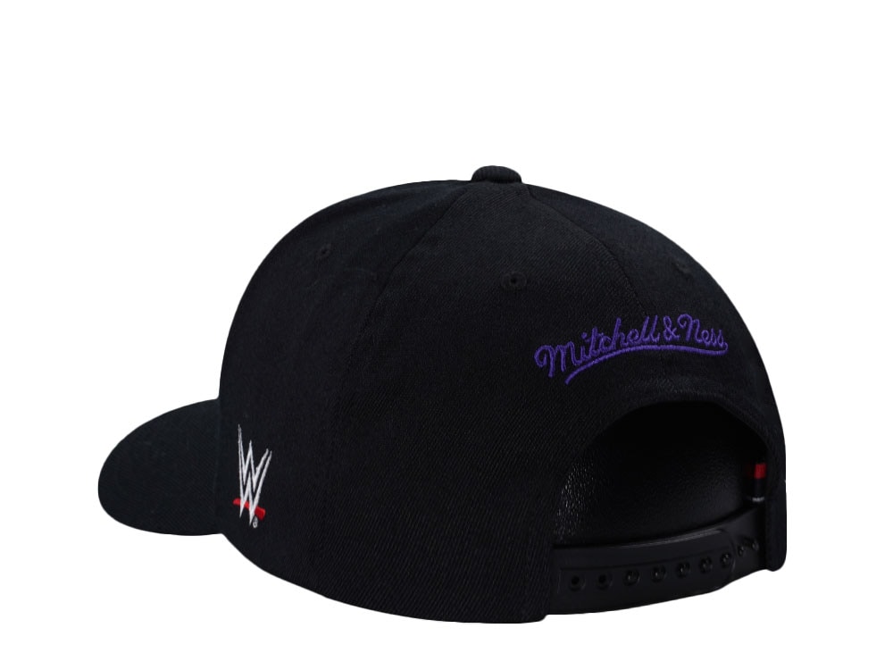 Mitchell & Ness Wrestlemania WWE Undertaker Classic Red Stretch Snapback Hat