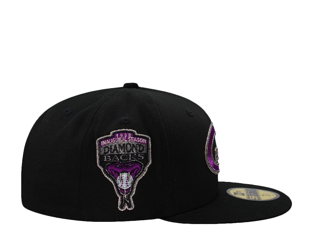 New Era Arizona Diamondbacks X Black Prime Edition 59Fifty Fitted Hat
