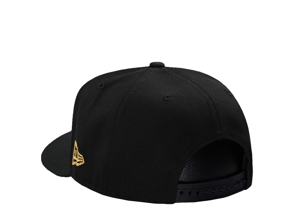 New Era Los Angeles Dodgers 40th Anniversary Angel Black Prime Edition 9Fifty A Frame Snapback Hat