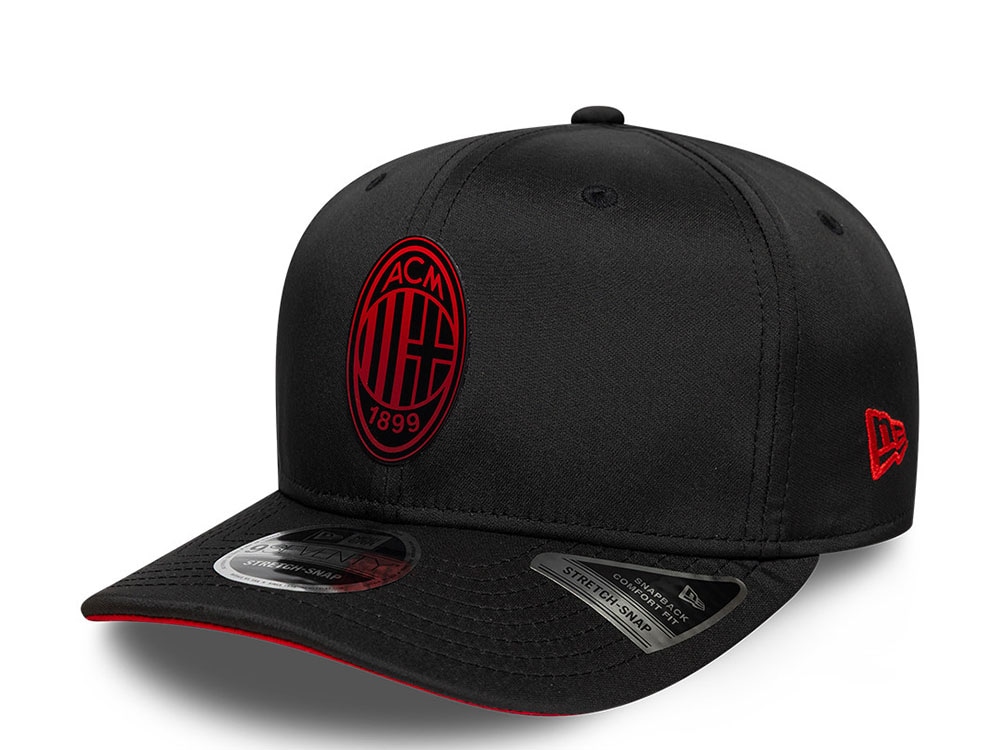 New Era AC Milan Black Prime Edition 9Seventy Stretch Snapback Hat