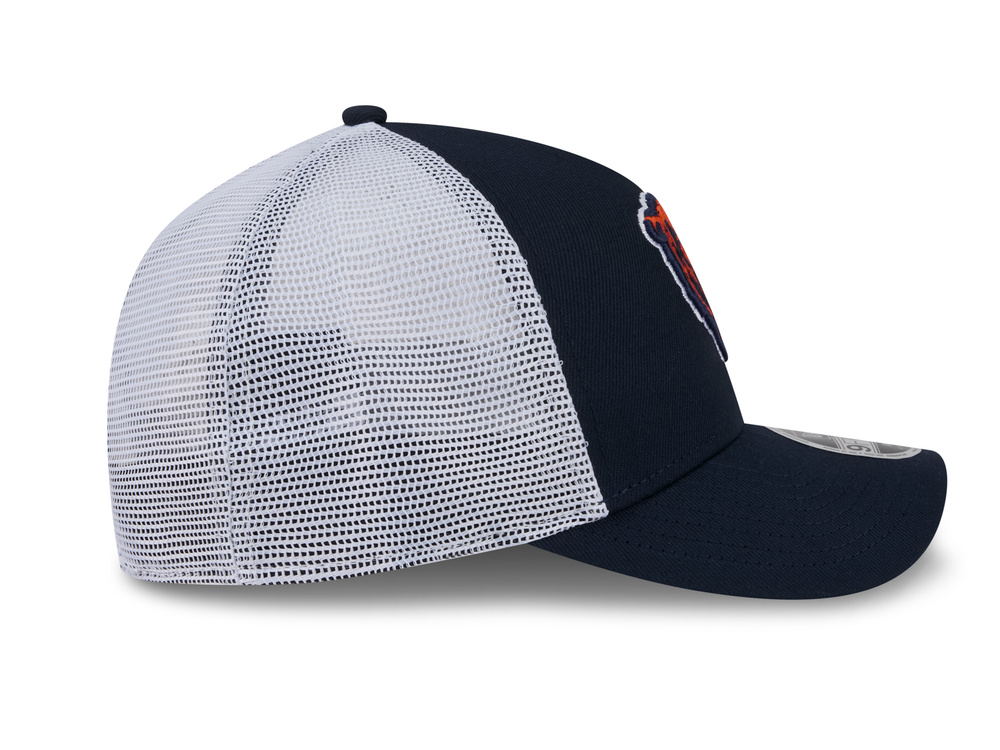 New Era Chicago Bears Official Team Color Edition 9Forty M Crown A Frame Trucker Snapback Hat