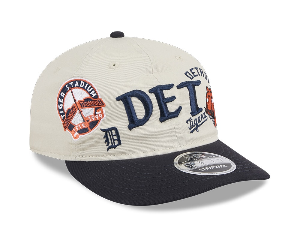 New Era Detroit Tigers Scatter Edition 9Fifty Retro Crown Snapback Hat