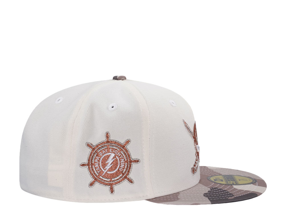 New Era Tampa Bay Lightning Gasparilla Chrome Camo Edition 59Fifty Fitted Hat