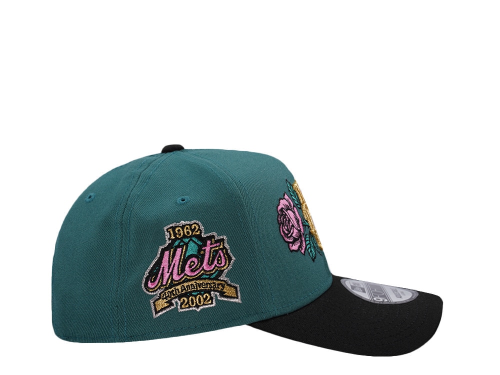 New Era New York Mets 40th Anniversary Rose Pine Two Tone Edition 9Forty A Frame Snapback Hat