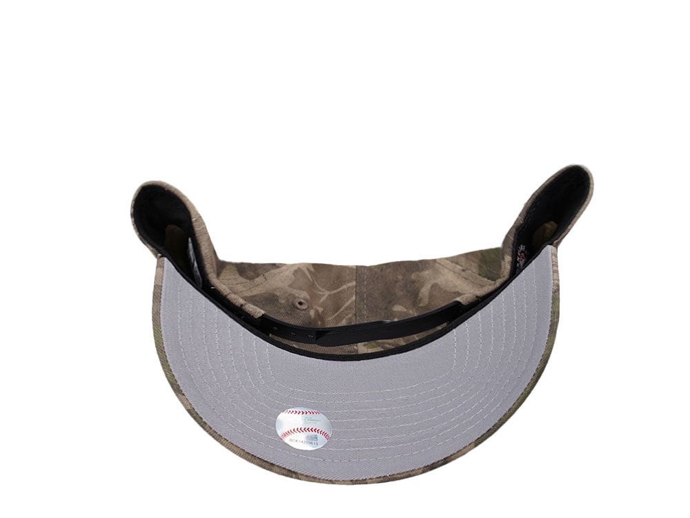 New Era Chicago White Sox Leaf Camo Copper 9Forty A Frame Snapback Hat