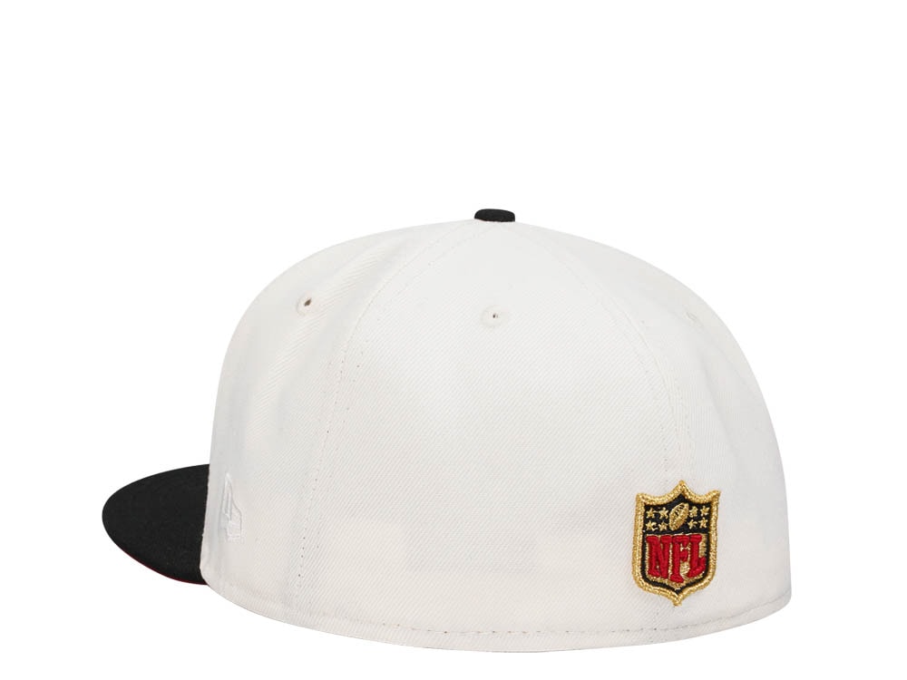 New Era San Francisco 49ers 60 Seasons Chrome Two Tone Edition 59Fifty Fitted Hat