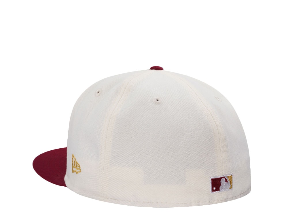 New Era Philadelphia Phillies World Series Champions 2008 Chrome Two Tone Edition 59Fifty Fitted Hat