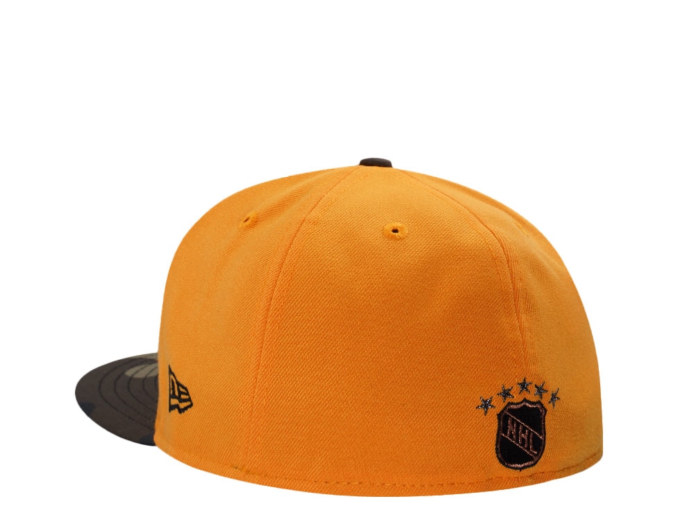 New Era Nashville Predators 25th Anniversary Yellow Two Tone Edition 59Fifty Fitted Hat