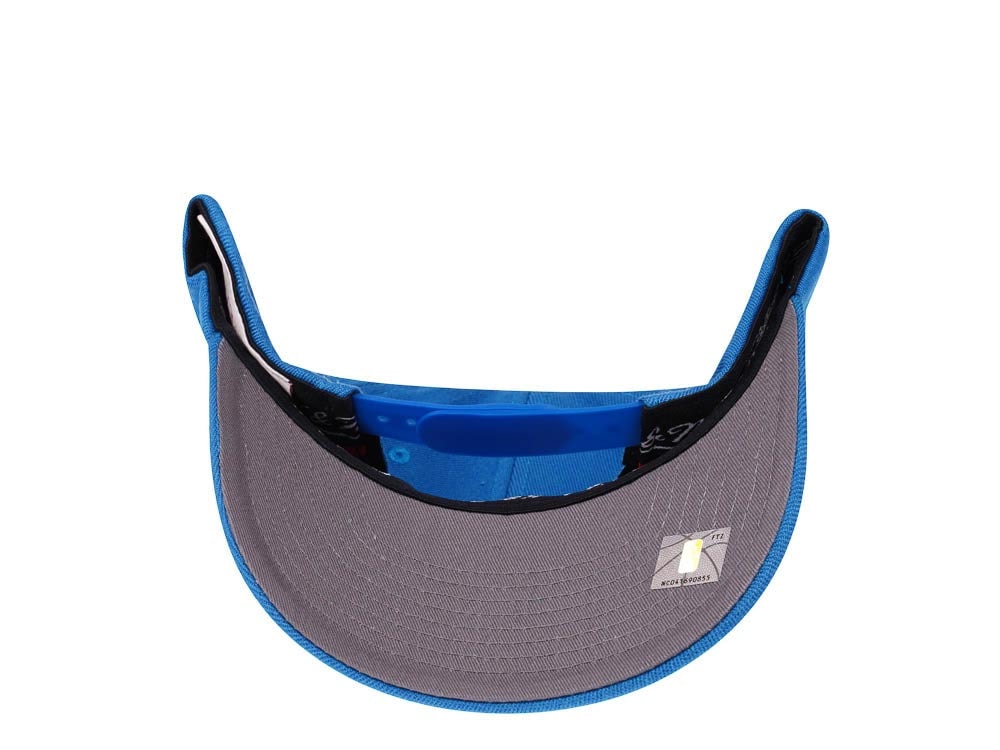 Mitchell & Ness Orlando Magic Team Ground Red Line Solid Flex Snapback Hat