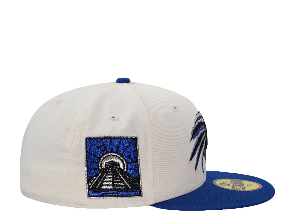 New Era Aztec Skull Chrome Two Tone Edition 59Fifty Fitted Hat