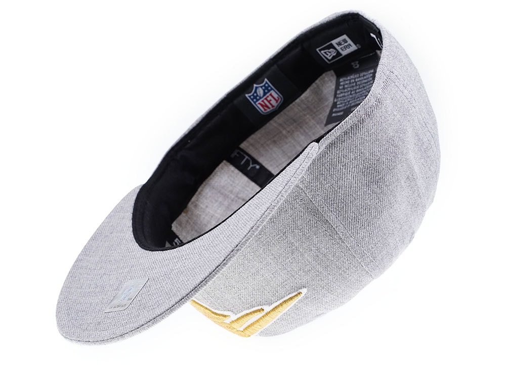 New Era New England Patriots Heather Gold Edition 59Fifty Fitted Hat