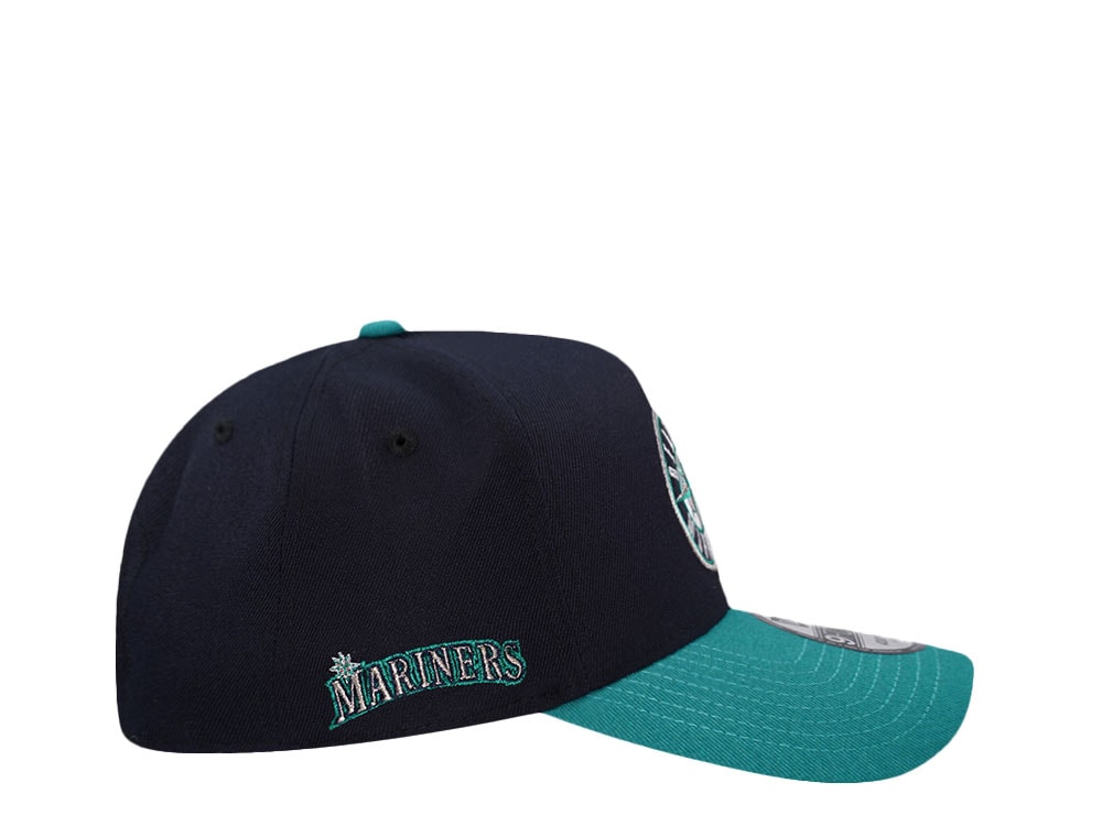 New Era Seattle Mariners Navy Classic Edition 9Forty Snapback Hat