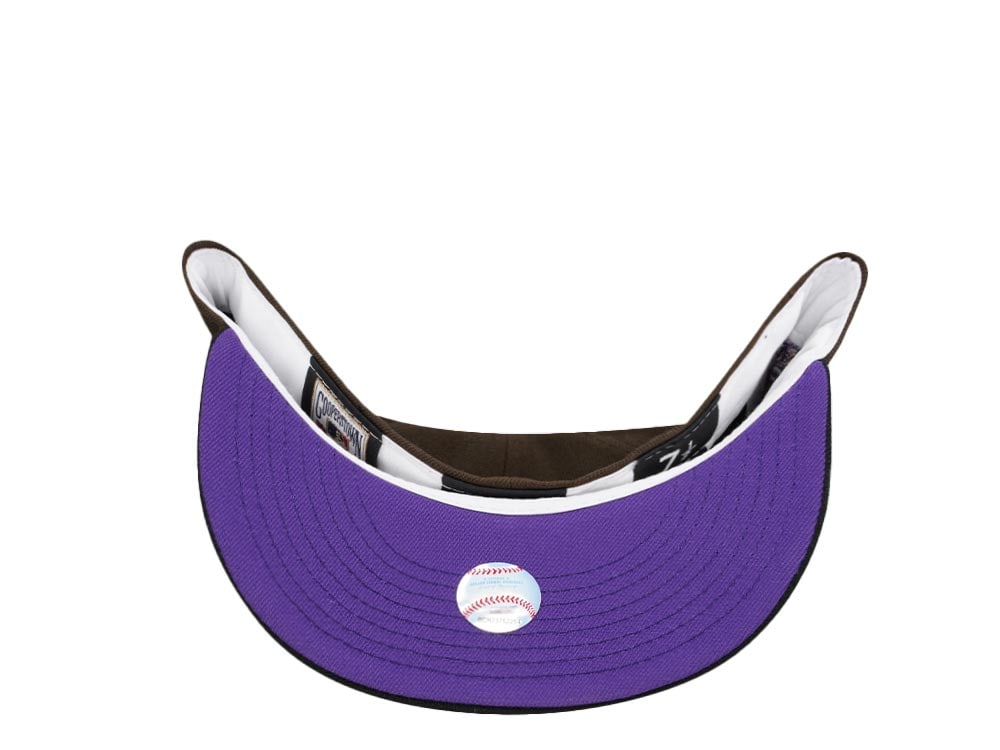 New Era Colorado Rockies Coors Field 1995 Chocolate Two Tone Prime Edition 59Fifty Fitted Hat