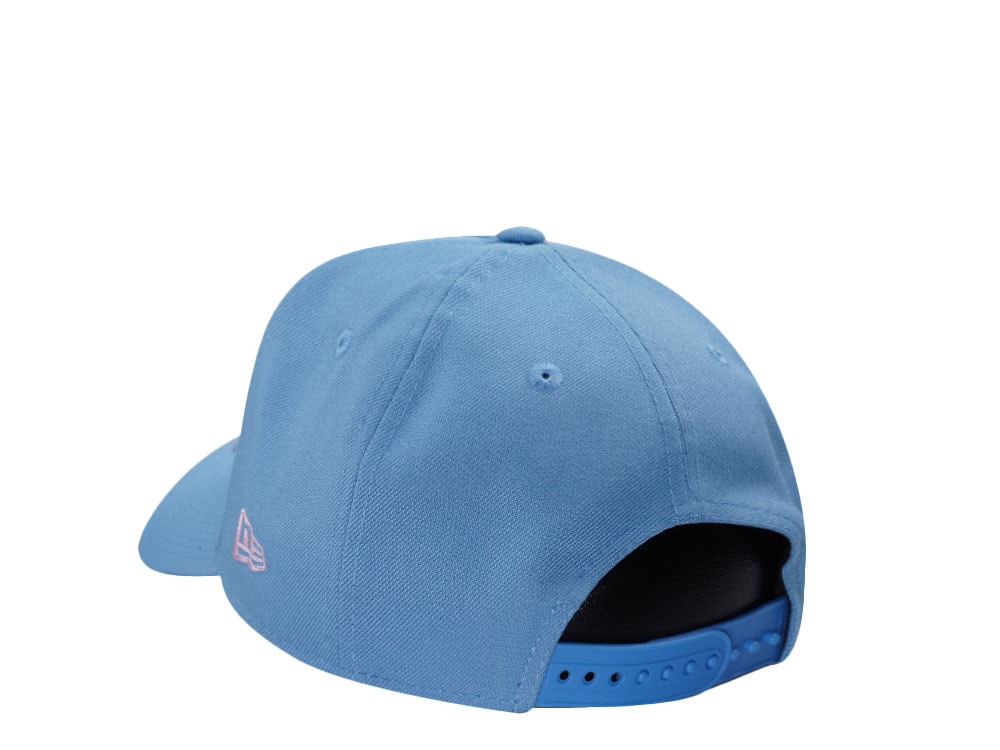 New Era Anaheim Angels 35th Anniversary Sky Pink Prime Edition 9Forty A Frame Snapback Hat