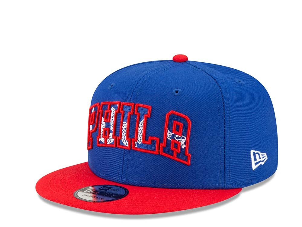 New Era Philadelphia 76ers NBA Draft 21 9Fifty Snapback Hat