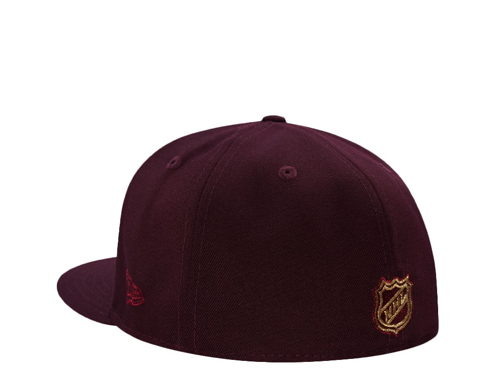 New Era New Jersey Devils 20th Anniversary Maroon Prime Edition 59Fifty Fitted Hat