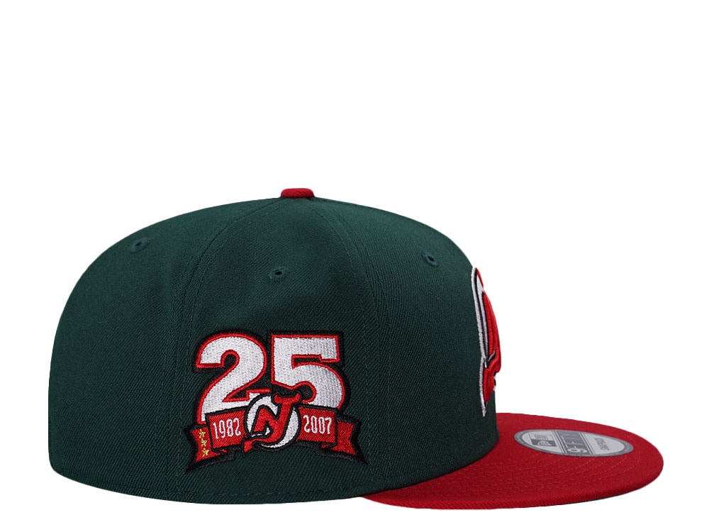 New Era New Jersey Devils 25th Anniversary Two Tone Edition 9Fifty Snapback Hat