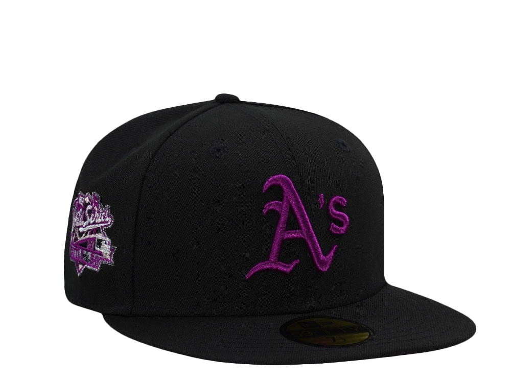 New Era Oakland Athletics World Series 1989 Black Prime Edition 59Fifty Fitted Hat