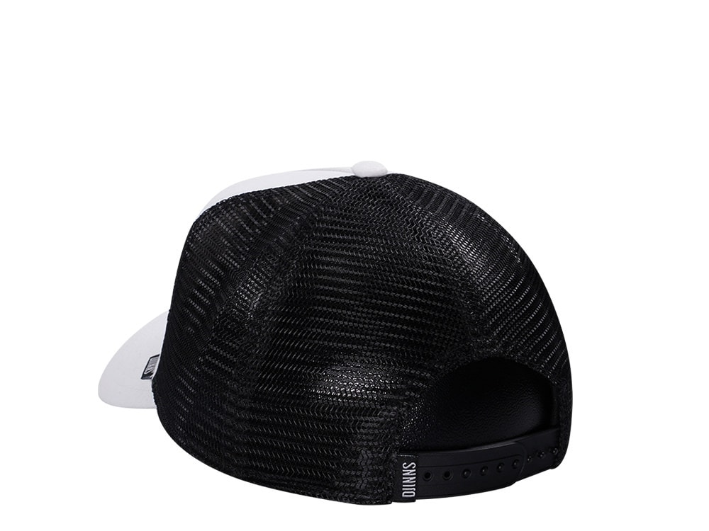 Djinns Jersey Patch White Trucker Snapback Hat
