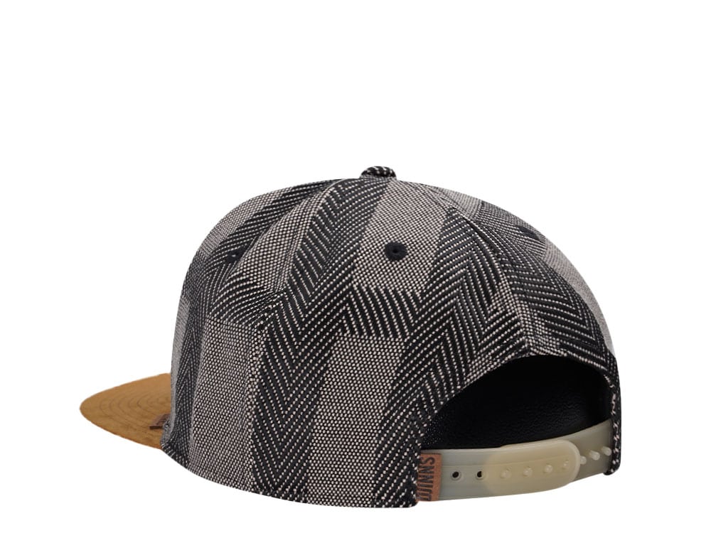Djinns Hermecheck Gray 6 Panel Snapback Hat