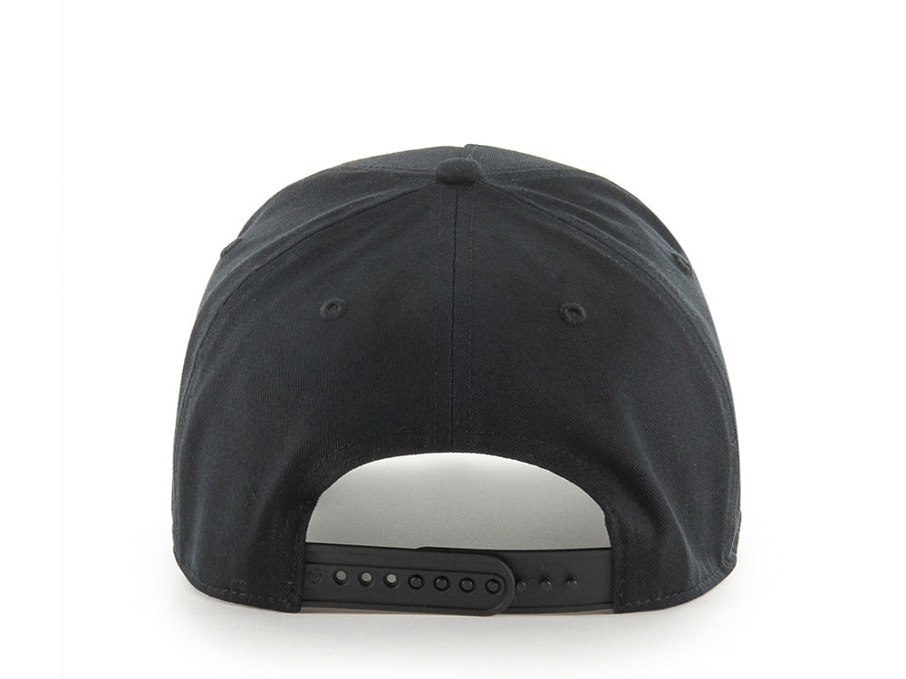47Brand Vancouver Canucks Vintage Black Sure Shot Edition Hitch Snapback Hat