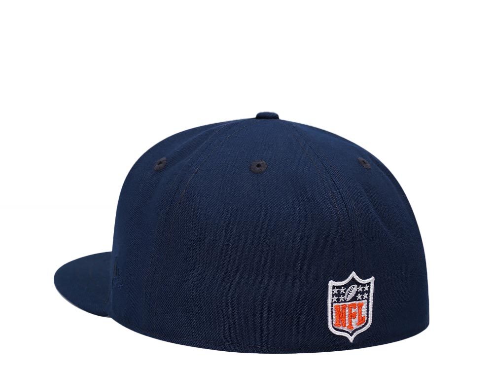 New Era Denver Broncos 50th Anniversary Navy Classic Edition 59Fifty Fitted Hat