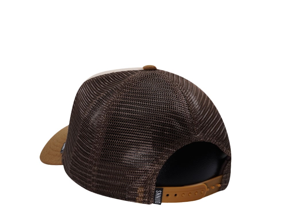 Djinns HFT Lazy Barista Beige Two Tone Edition Trucker Snapback Hat