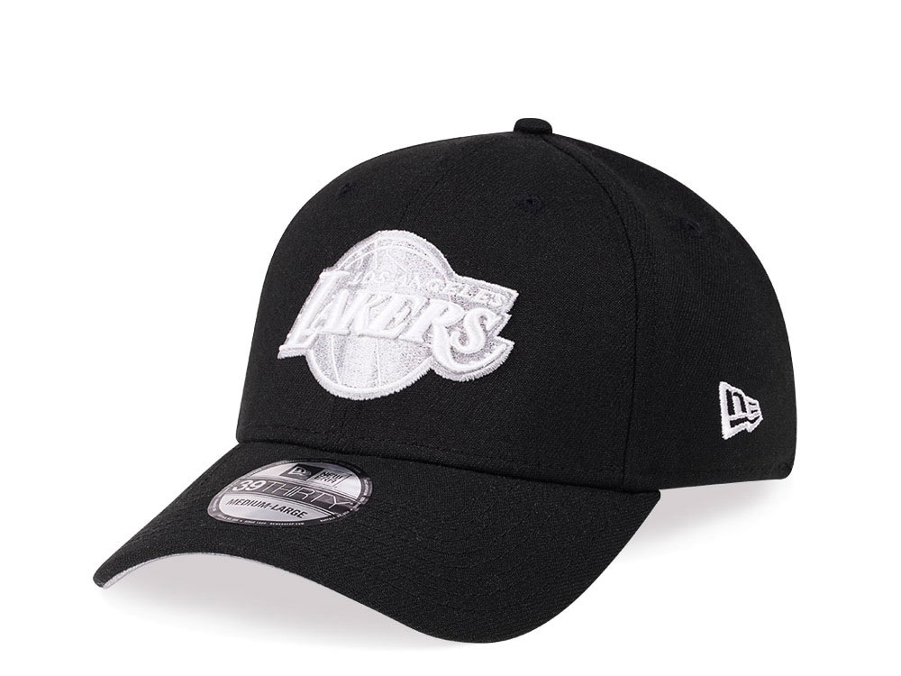 New Era Los Angeles Lakers Platinum Edition 39Thirty Stretch Hat