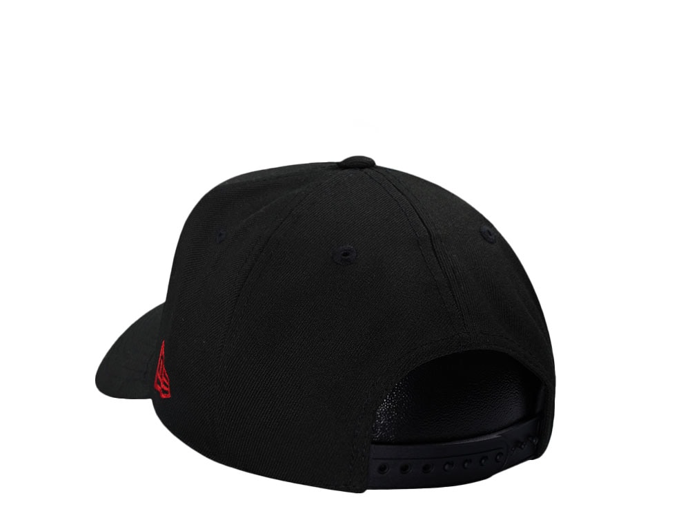 New Era Los Angeles Dodgers 40th Anniversary Black Red 9Forty A Frame Snapback Hat