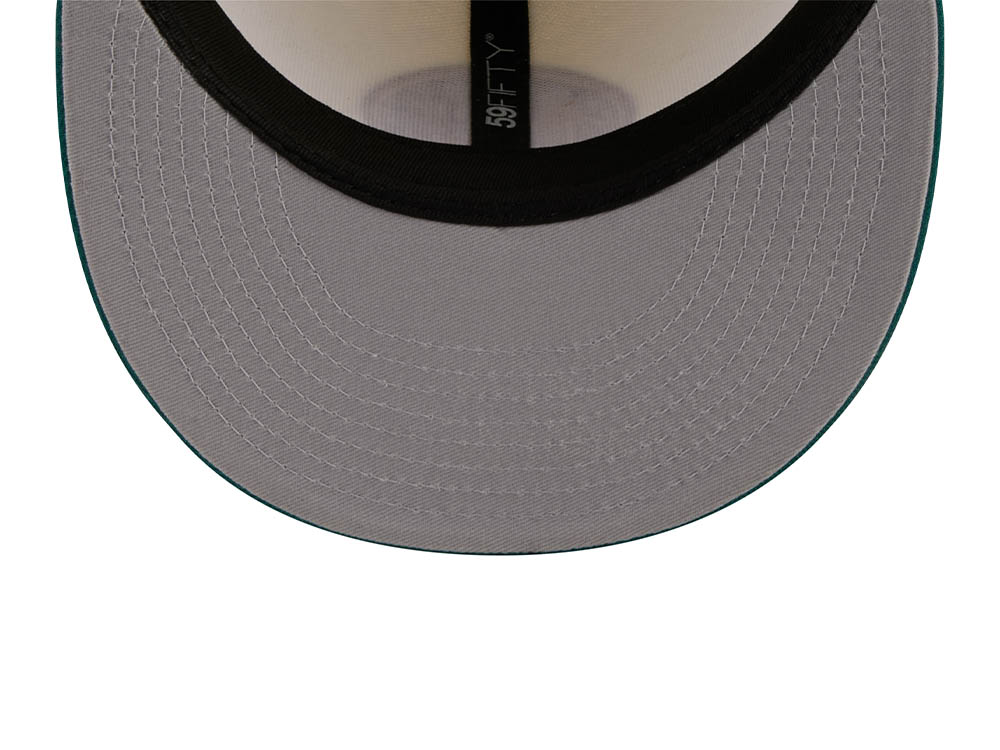 New Era Golden State Warriors Stone Two Tone Camp Classic Edition 59Fifty Fitted Hat