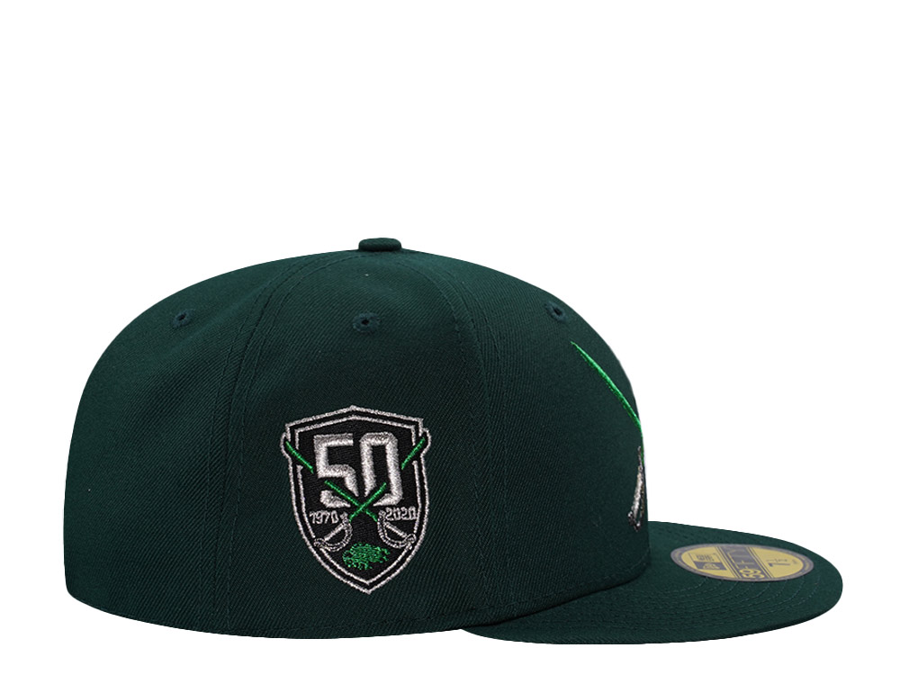New Era Buffalo Sabres 50th Anniversary Dark Green Prime Edition 59Fifty Fitted Hat