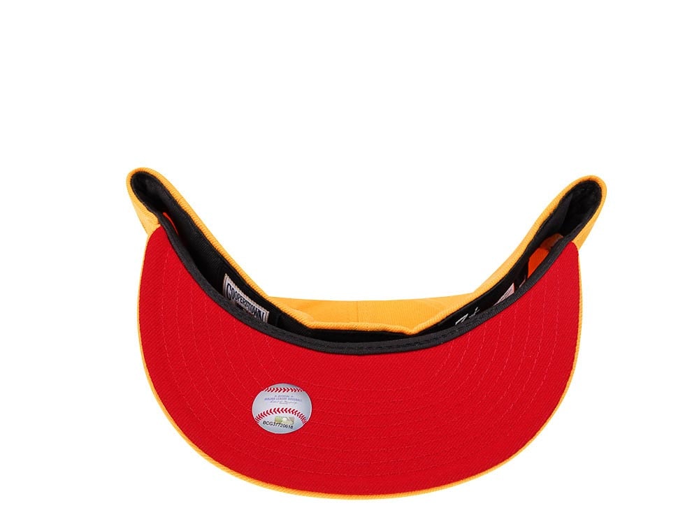 New Era Pittsburgh Pirates All Star Game 2006 Yellow Red Edition 59Fifty Fitted Hat