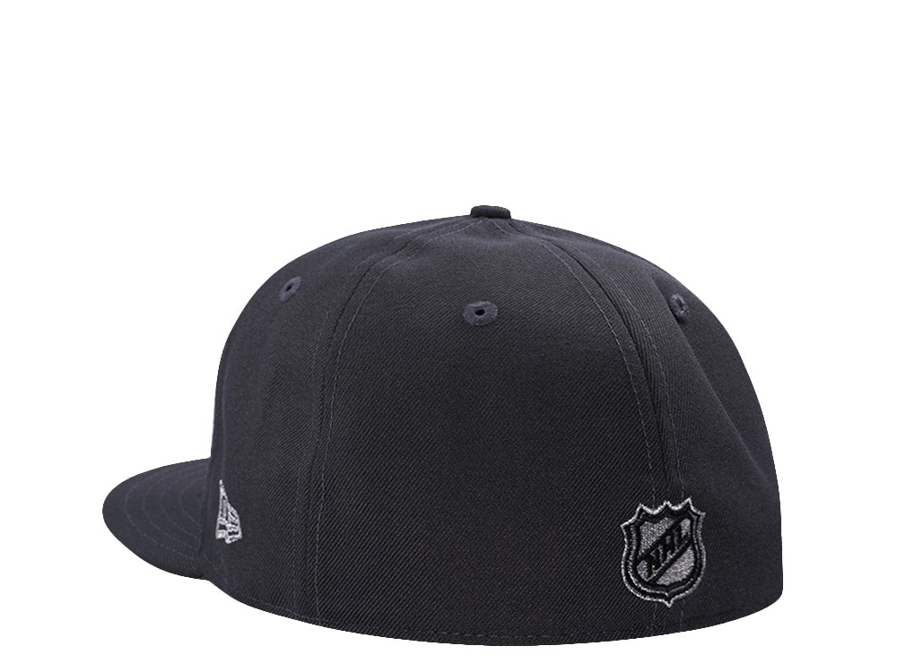 New Era Carolina Hurricanes Stanley Cup Metallic Anthracite Prime Edition 59Fifty Fitted Hat
