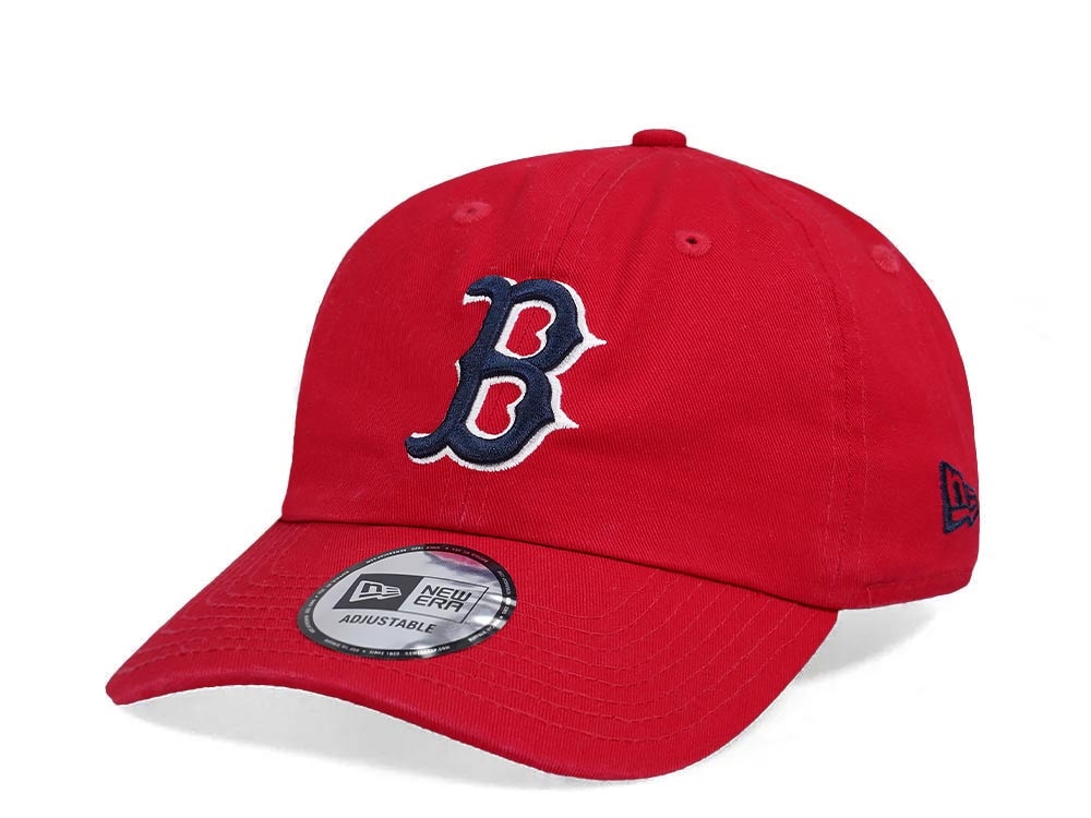New Era Boston Red Sox Casual Classic Red Strapback Hat