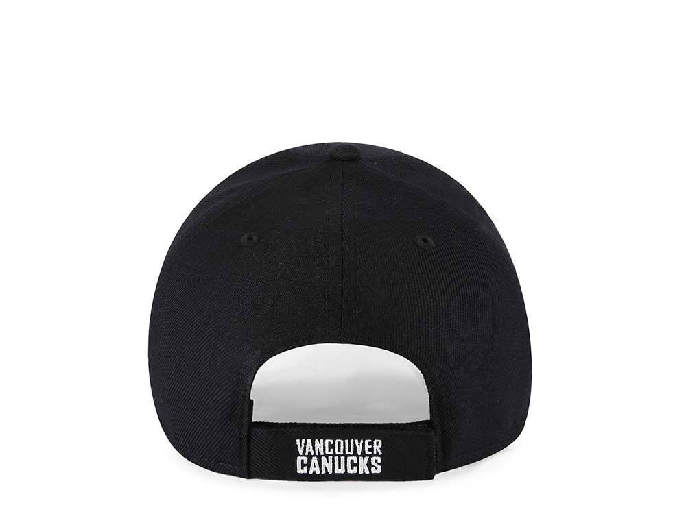 47Brand Vancouver Canucks Classic Black Strapback Hat
