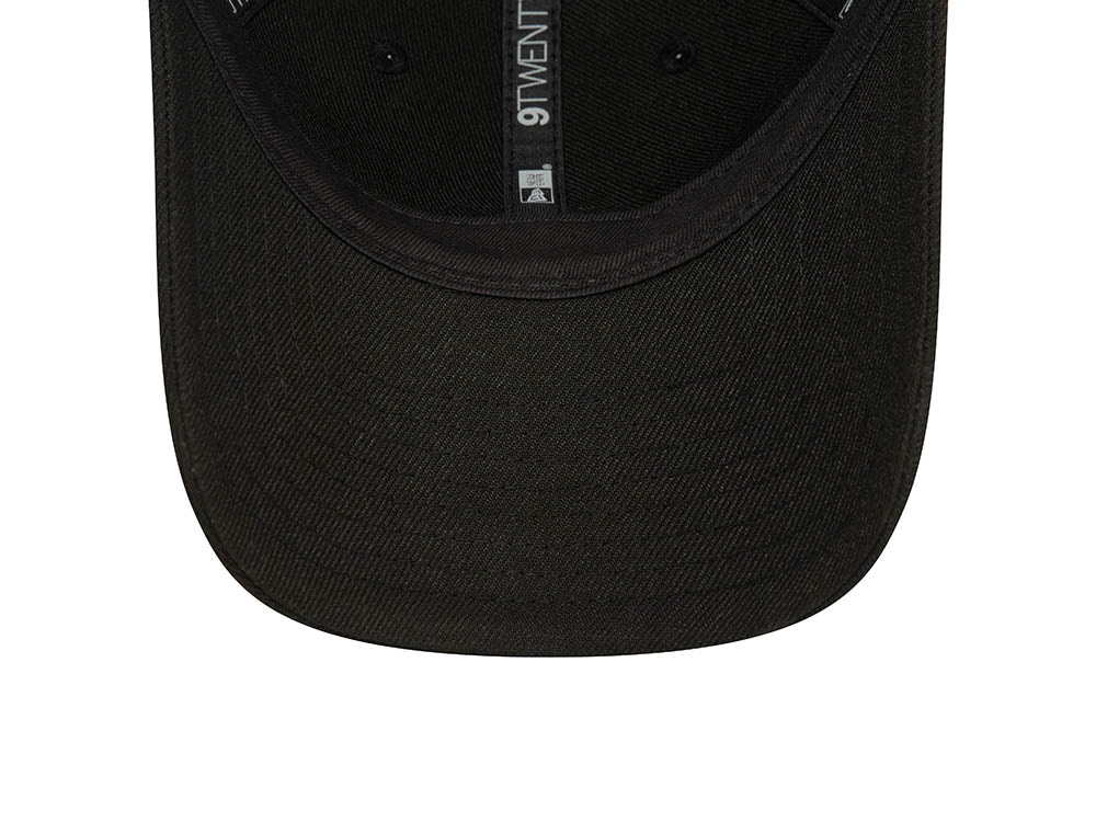 New Era New Era Classic Logo Black and White 9Twenty Strapback Hat