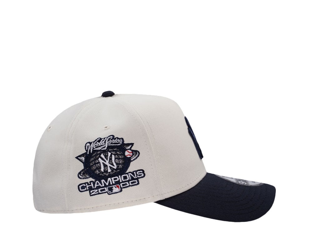 New Era New York Yankees World Series 2000 Champions Two Tone Edition 9Forty A Frame Snapback Hat