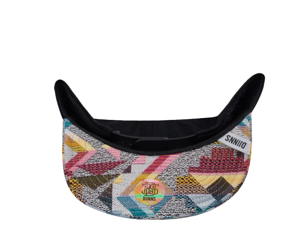 Djinns 5 Panel Rubber Logo Aztek Edition Snapback Hat