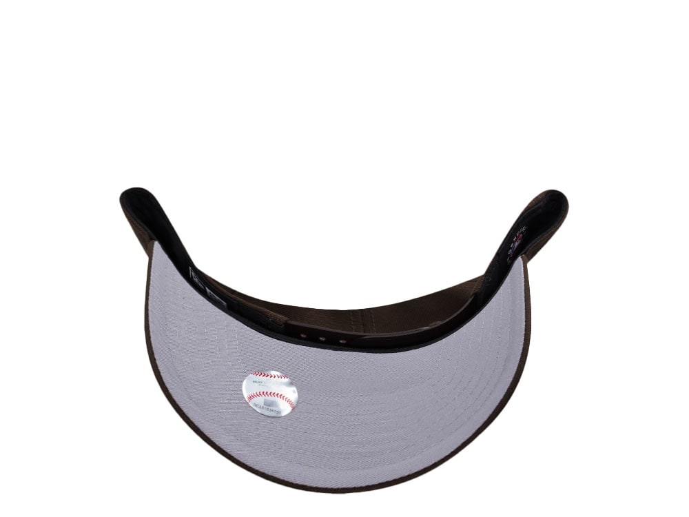 New Era San Diego Padres 20th Anniversary Wallnut Prime Edition 9Forty A Frame Snapback Hat
