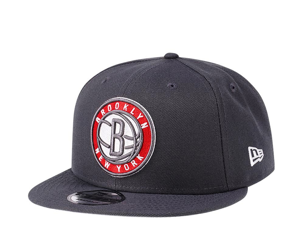 New Era Brooklyn Nets Graphite Red Edition 9Fifty Snapback Hat