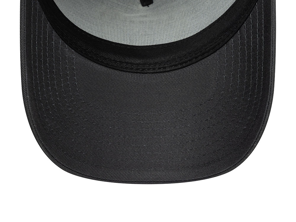 New Era Las Vegas Raiders Metallic Dark Gray Edition 9Forty A Frame Snapback Hat