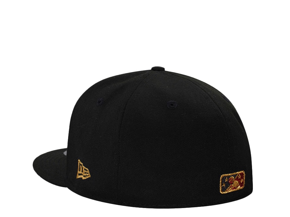 New Era Columbus Clippers Veleros Black Metallic Edition 59Fifty Fitted Hat